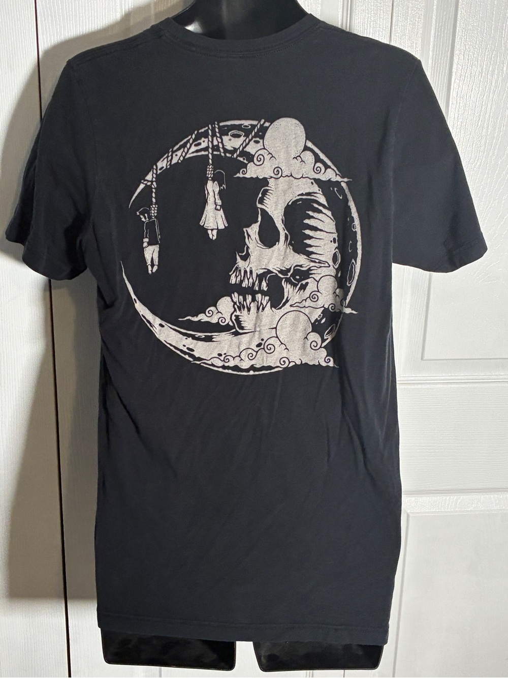 Ink Poisoning Apparel Moon Skull Graphic Tee